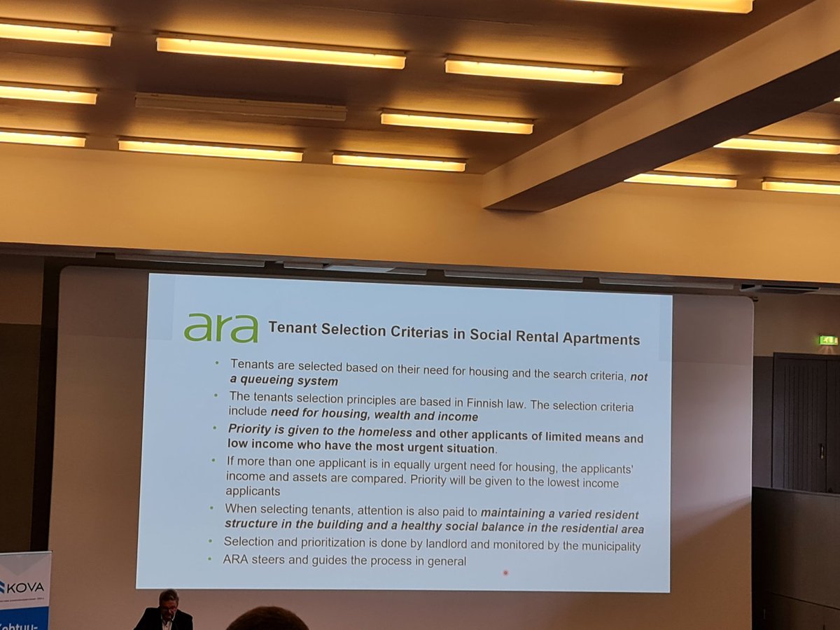 Another inspiration for the Polish Housing Policy
#ISHF2022 #housing @JarmoLinden #ARA