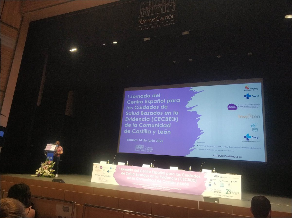 I Jornada del Centro Español para los Cuidados de Salud Basados en la Evidencia (CECBE®) de la Comunidad de Castilla y León.