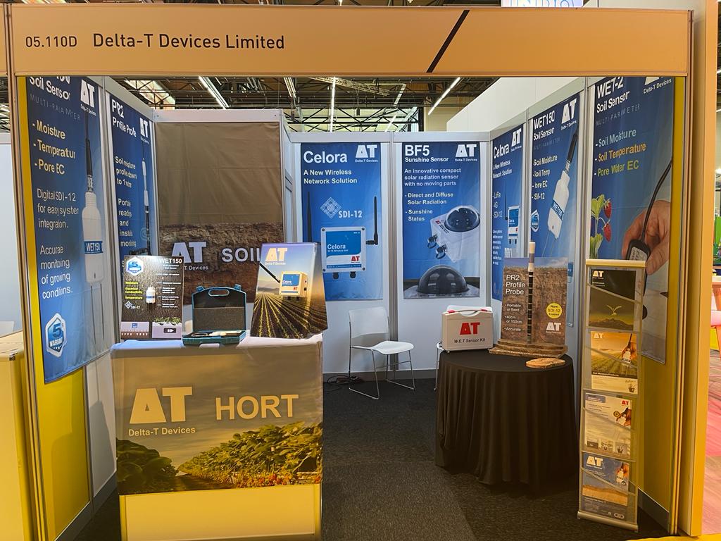 CHA_Hort's tweet photo. Delta-T showing new products including WET150 Multi Parameter Soil Sensor @GreenTechRAI, the 3-day trade show which opened in Amsterdam today – hoping to have discussions with OEMs and major horticulturalists. https://t.co/EqUzxRnExm