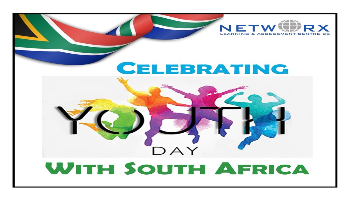 Networxlearn's tweet photo. Happy Youth Day South Africa! 
#june16th #youthday #youthday2022 #youth #empowerouryouth #tomorrowsleaders #durban #durbannorth #southafrica #networx #networlearn #onlineexams #basiccomputertraining #computertraining #microsoftexams #certiporttestcentre https://t.co/UgYhoEngOQ