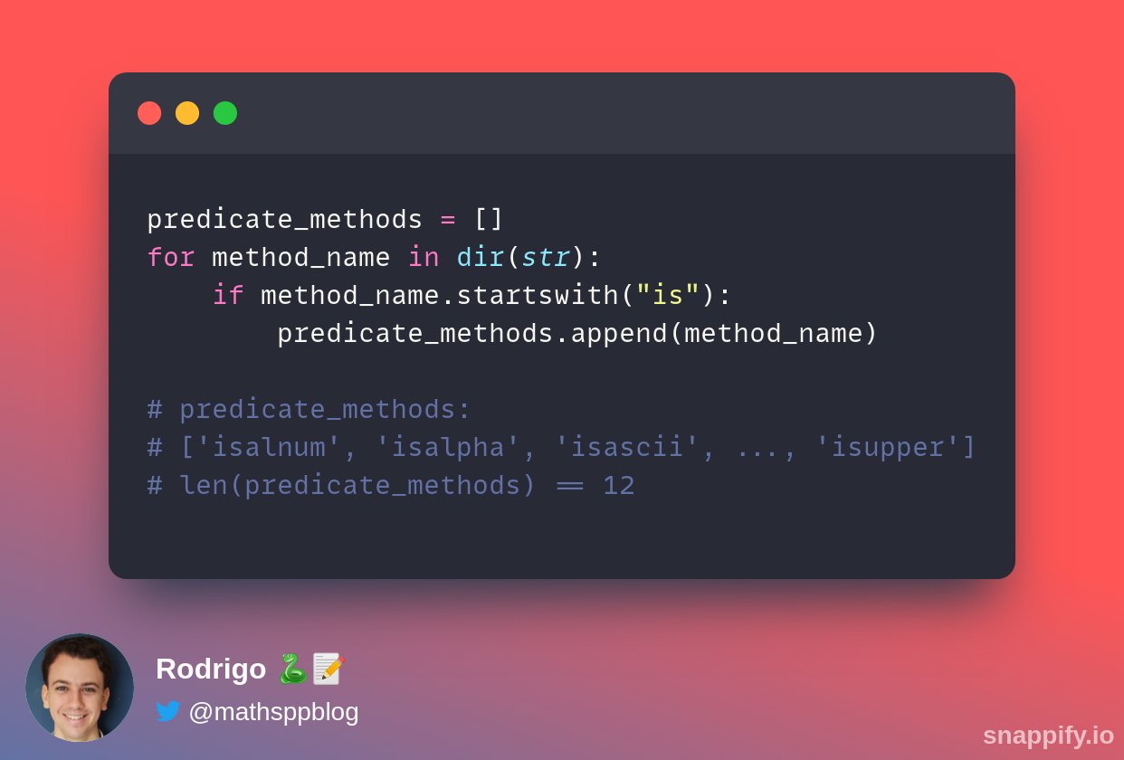 Rodrigo 🐍📝 on Twitter: 
