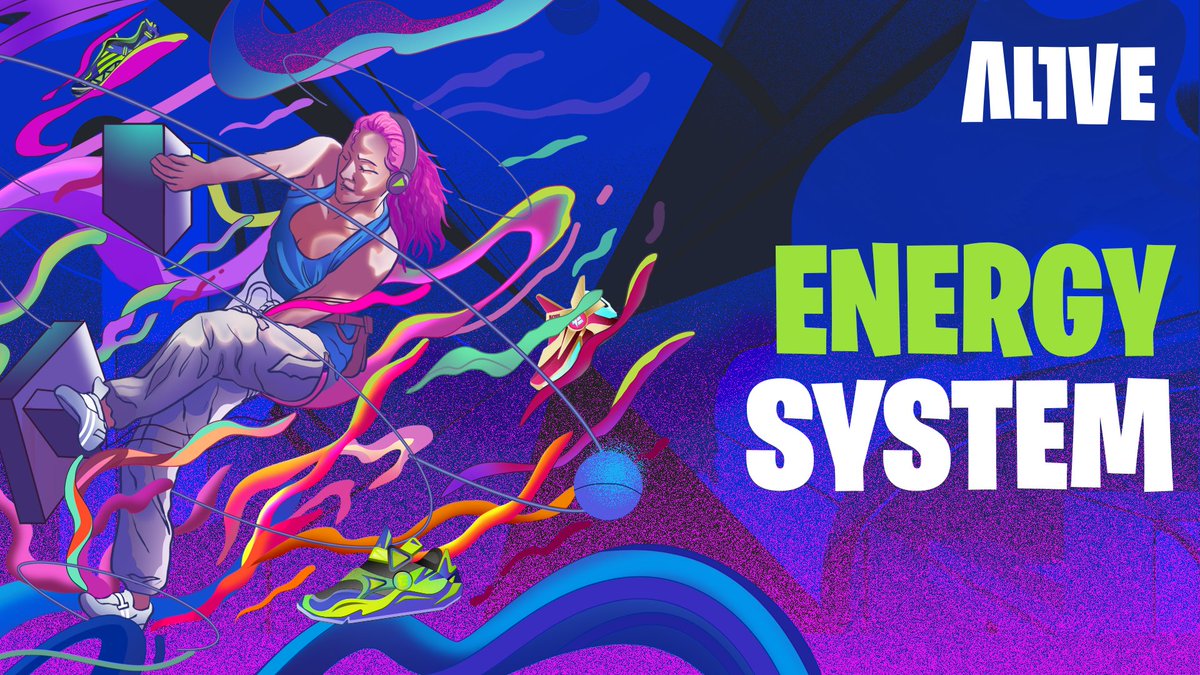 alive_move2earn's tweet photo. ENERGY SYSTEM IN ALIVE 

Energy replenishes 25% every 6 hours. Users start with one NFT and 2 Energy Caps. 

Additional Energy is given to users for higher Quality Sneakers:
Uncommon NFT: +1 
Rare NFT: +2 
Epic NFT: +3 
Legendary NFT: +4 

#Alive #Move2Earn https://t.co/7rVvEmSuv9