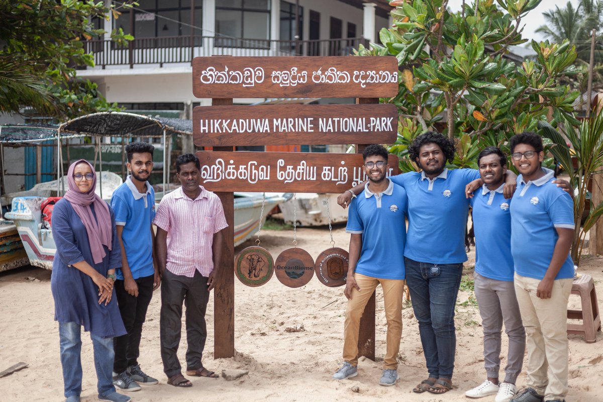 BiomeOcean's tweet photo. World Ocean Day. Awareness-based refurbishment in the Hikkaduwa Marine National Park.
#WorldOceanDay #dreamspaceacademy #RuhunaUniversity #FoundationofGoodness #WildLifedepartment #Conservation #OceanBiome https://t.co/0JNnkkiFHp
