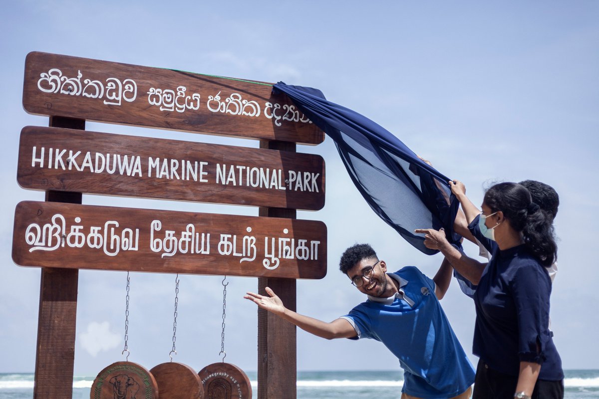 BiomeOcean's tweet photo. World Ocean Day. Awareness-based refurbishment in the Hikkaduwa Marine National Park.
#WorldOceanDay #dreamspaceacademy #RuhunaUniversity #FoundationofGoodness #WildLifedepartment #Conservation #OceanBiome https://t.co/0JNnkkiFHp