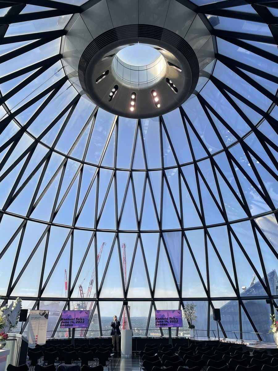 Can you imagine a more stunning location for an event #kontenttalks