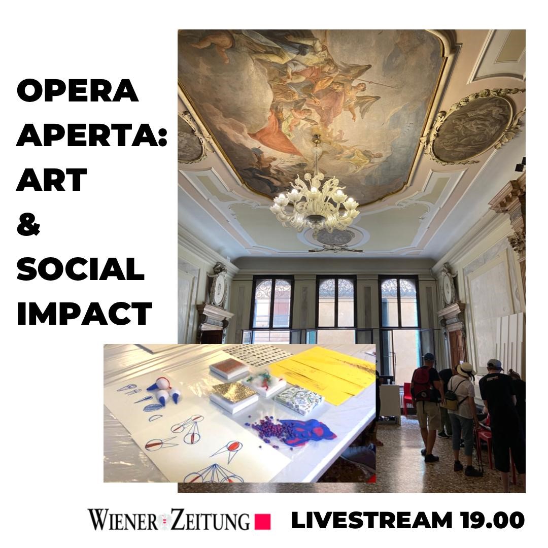 StAnna_CCRI's tweet image. 📢#OPERAAPERTA - Panel discussion &quot;Art &amp;amp; Social Impact&quot; 🎨🎤 - TODAY / 7.00 p.m. As part of the #Biennale Educational Venice, there will be a discussion about the importance of art and its social impact, using our #Art4Science project as an example.  &amp;gt;&amp;gt; 🔗bit.ly/3QiZA6i