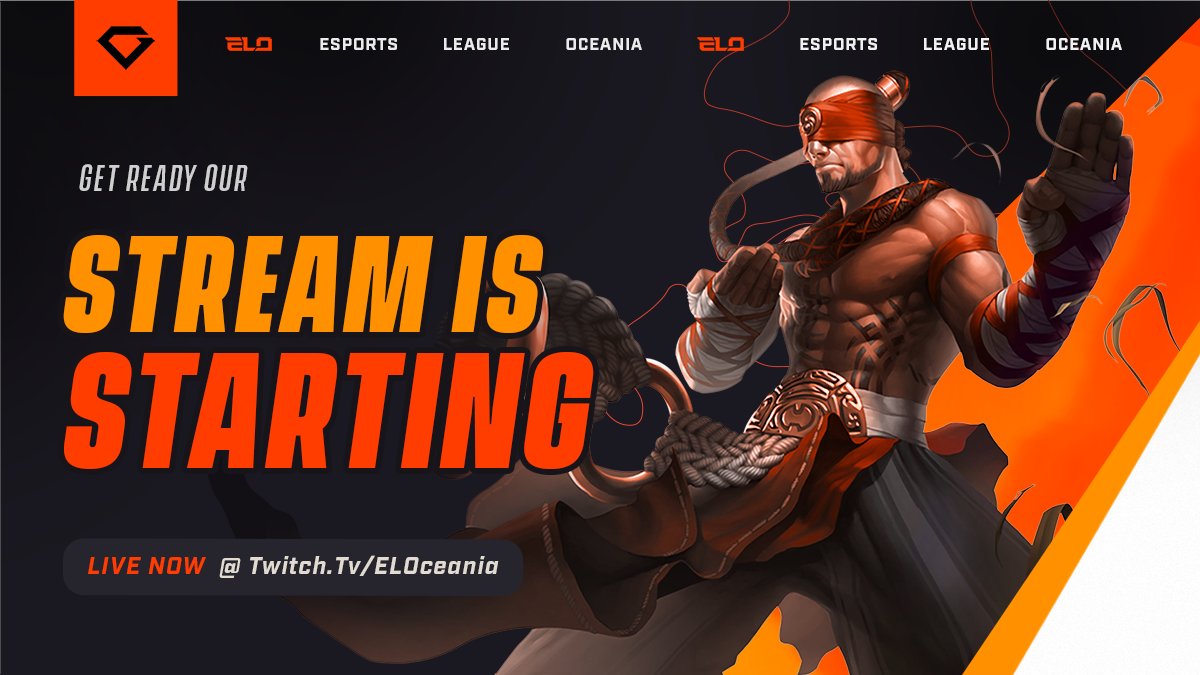 Let's get ready to rumble! We're going LIVE 🎥 twitch.tv/ELOceania 🔥

PBP: <a href="/Quicksaand_/">Quicksaand</a> 
Colour: <a href="/MayhemTalks/">Mayhem</a> 
Broadcaster: @AnonSolaris 

#LeagueOfLegends #Esports #ELOceania