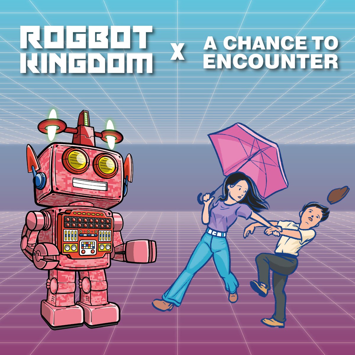 🔥WL Giveaway🔥

A Chance to Encounter X Rogbot Kingdom
 
🏆Giveaway :
3 x ACE WL 
3 x Rogbot Kingdom WL 
 
To Enter:
1️⃣ Follow 
<a href="/ACTEncounter/">A Chance to Encounter</a>
   + 
<a href="/RogbotKingdom/">The Rogbot Kingdom</a>

2️⃣ Like + RT
3️⃣ Tag 3 Frds
 
48 hours! Good Luck! 
 
#WLGiveaway  #NFTGiveaway #NFTartist #NFTCommunity