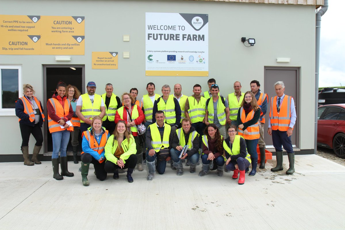 ABCD delegation – Day 1
Visit of Trevorder farm, where Bennamann produces biogas with the methane from the farm’s slurry pit. 
Visit of Future Farm, <a href="/DuchyCollege/">Duchy College</a>’s research unit where the ABCD trials on a low carbon diet for cows are ran.