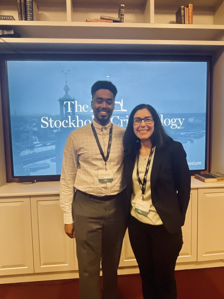 SpringerCrim's tweet photo. We are so proud of @cambvace and Jonatan Abraham for presenting and chairing at two panels at #sthlmcrimsymposium! Their new #OA book #Crime and #Safety in the #Rural will be out in a few weeks! https://t.co/ccbGLrgrvQ