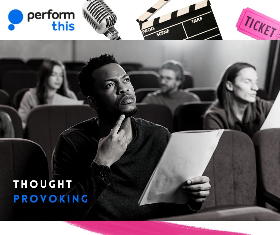 perform_this's tweet image. When you watch a performance, do you ever wonder what your interpretation would bring to the scene. Do you have an idea on how you would play it?

performthis.com/remote/auditio…

#igniteyourpassion #performingarts #performance #schools #actor #dancer #musician #realtime #energy