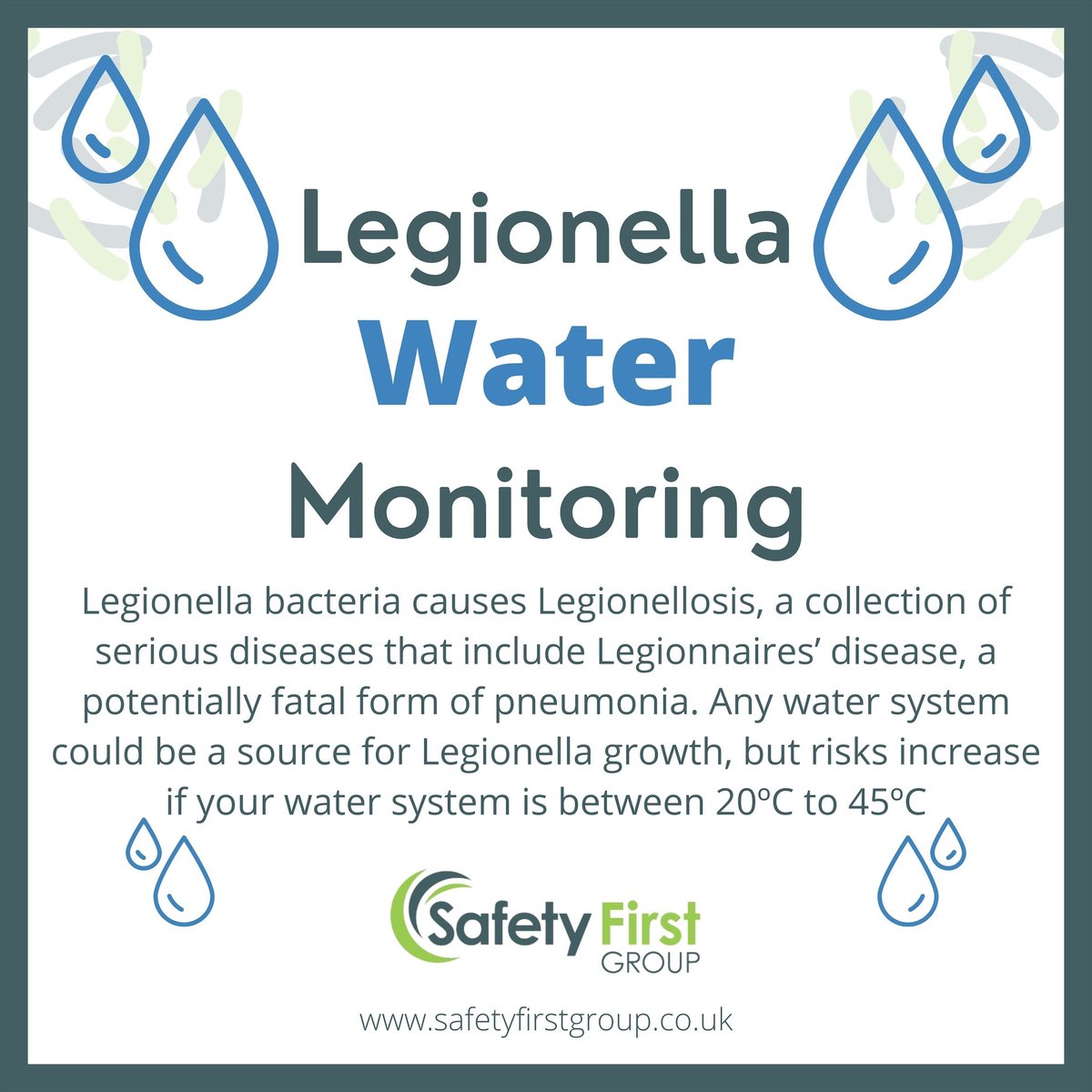 SafetyFirstUK's tweet image. When was the last time you had a legionella assessment? Legionella was recently discovered in U.K. parliament, want to know more? 

Visit us here: safetyfirstgroup.co.uk/services/legio…
#legionella #SafetyFirst