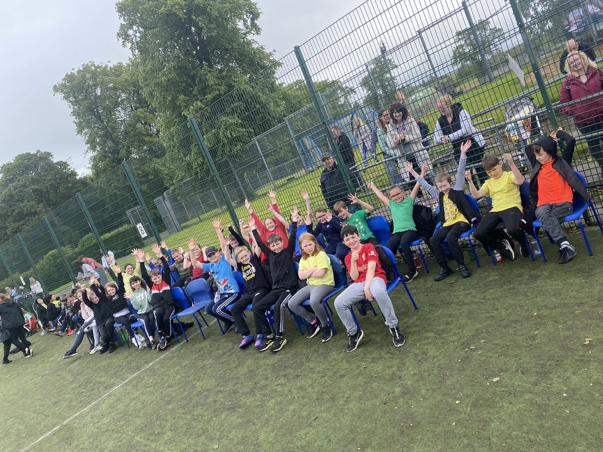 P5 had a fab day at Sports Day yesterday! ⭐️🌈🤗