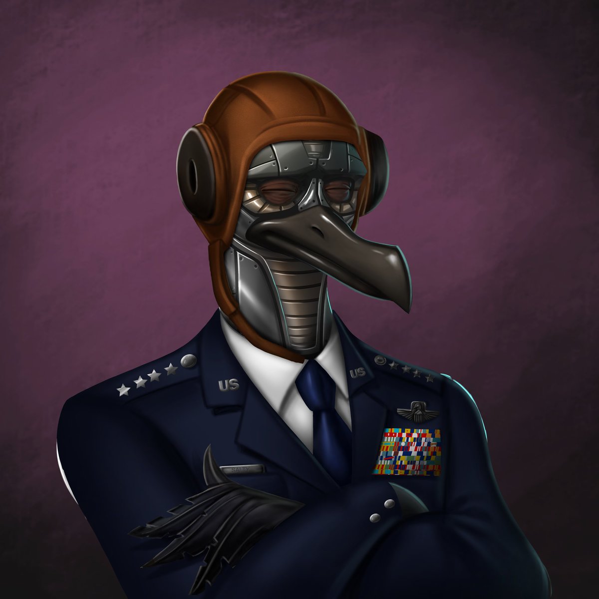 ChaoMestre's tweet photo. @GullsCNFT @claymates Ready for duty, sir! https://t.co/uqymhUOw1l