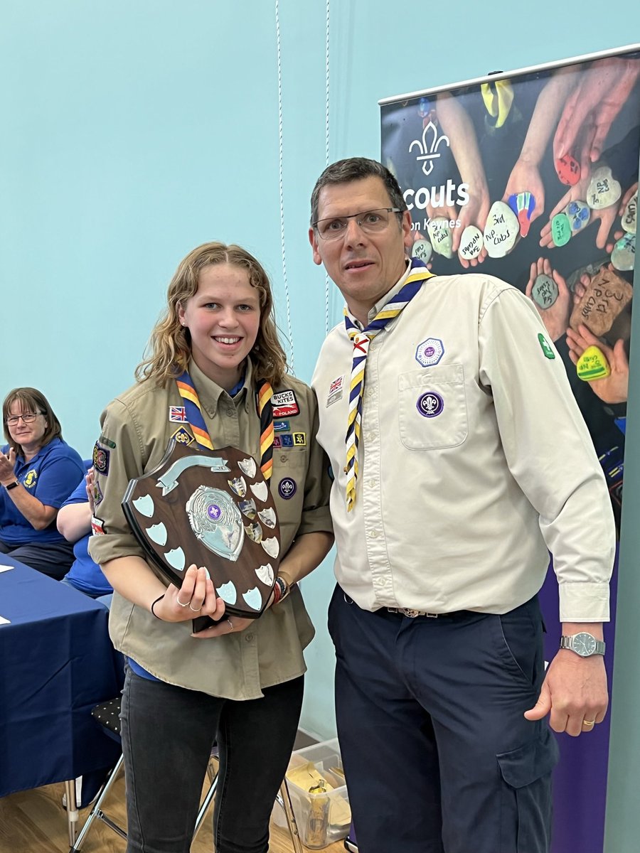 It is wonderful when you get to visit an AGM and see members of the group receiving awards. Well done to 5th Newport Pagnell for another year of providing #SkillsForLife . Wonderful achievements. <a href="/NewportPagnell_/">Newport Pagnell</a> <a href="/mk_citizen/">MK Citizen</a>  <a href="/mkfm/">MKFM 106.3</a>