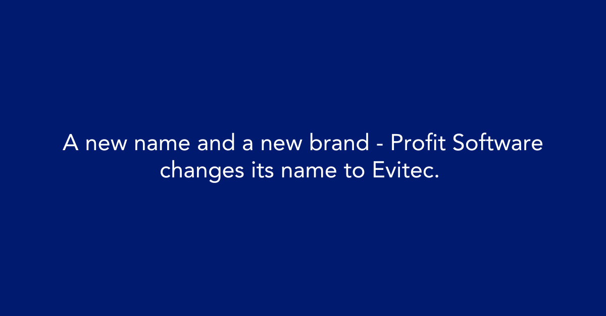EvitecSolutions's tweet photo. We have exciting news to share! We start a major branding project and change our name to Evitec in all three countries of operation. The name is taken into use in the end of 2022.
Read our news:
https://t.co/Cyj4nAW9GV
#news #fintech #brandrenewal #ProfitSoftware #Evitec https://t.co/20c6FjEMw4