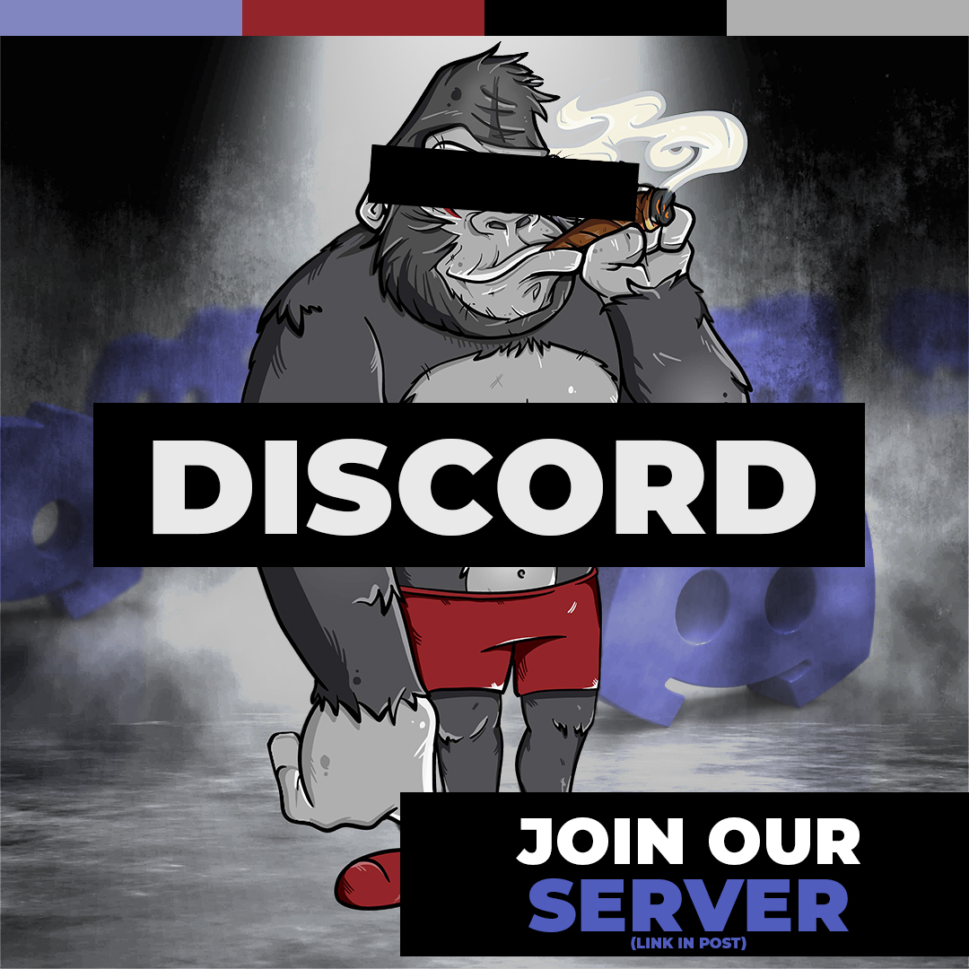 smokinmonkeys_'s tweet photo. 🌴Come and join our jungle on DISCORD 🍌
✅ https://t.co/rdlMUfrzgR

🦍: You know what? 
🐵: What ?
🦍: Discord ! 
🙉: Niceee...

#NFT #NFTGiveaway #Discord https://t.co/UtZHL5KVpC