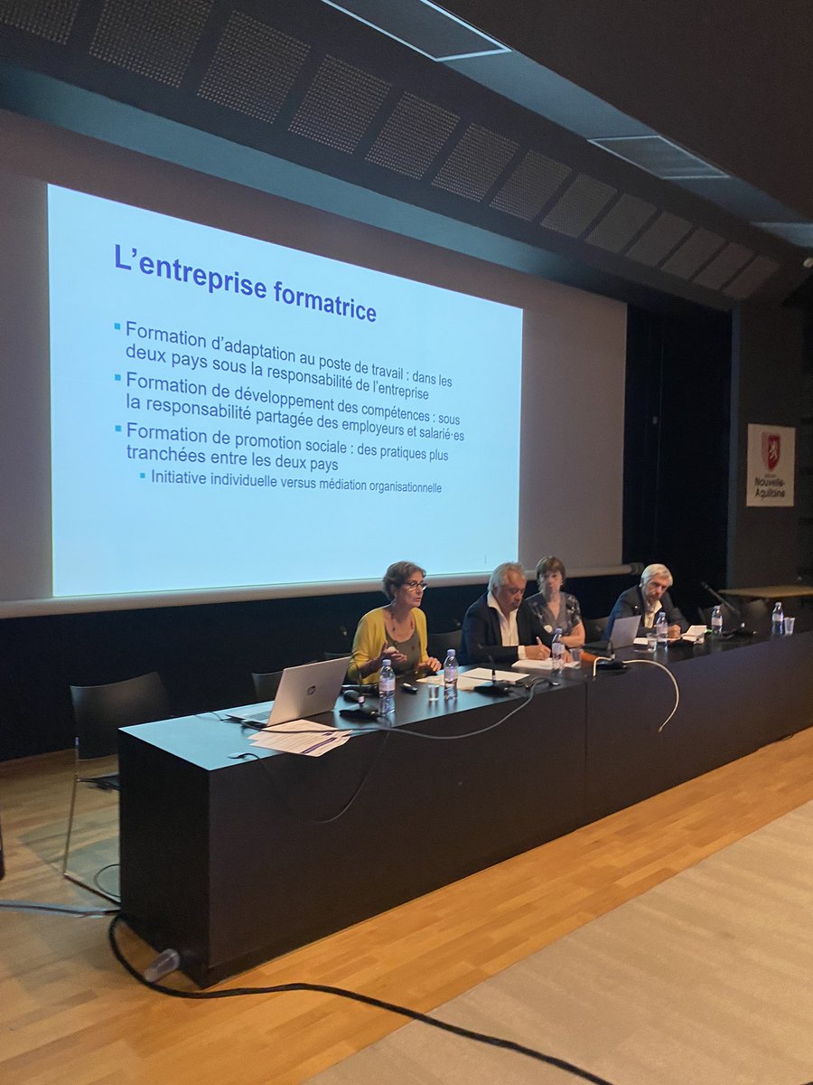 capmetiers's tweet photo. Ouverture de la #conférence de Madame Bénédicte Zimmermann sur l’ « #entreprise formatrice et capacité d’agir des #salariés. » #event https://t.co/x1iUvN7ljv