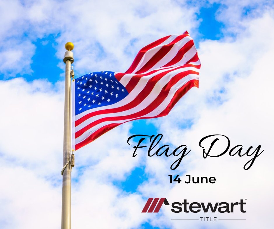 Today marks the 245th anniversary of the United States’ first national flag! Displaying the American flag is a great way to prep your home for the 4th of July and give it a patriotic feel. #FlagDay #AmericanFlag #USA #Stewart #StewartOklahoma