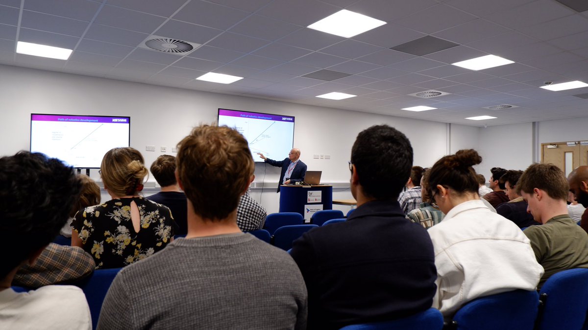 farscopecdt's tweet photo. Inspiring and thoughtful talks about robotics ethics &amp; guidelines for responsible robots, industrial application of robotics &amp; addictive manufacturing to design structures for different applications.
@BristolUni #automation #RoboticsCDTConference2022 @ridhibansal_ @MorphComp https://t.co/SY0qz5twFl
