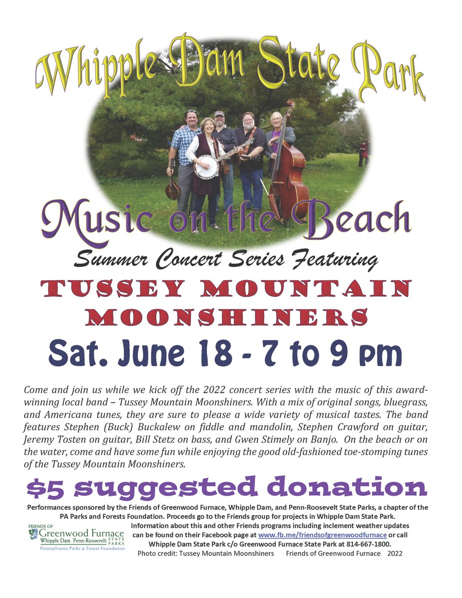 PaPFF's tweet photo. 🎵Hey, hey Whipple Dam melodies
Butting through the overhanging trees
Make way for the #SummerConcertSeries
The waters going down, it's a mighty tight squeeze🎶

What a fine way to spend a #PA Saturday evening! #GetoutdoorsPA and #GetmovingPA https://t.co/Y8hPj6JHWR