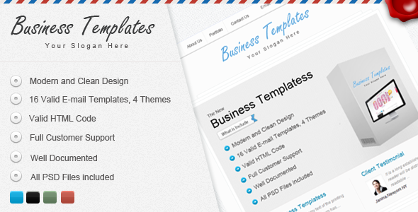 stylelibreview's tweet image. Bussiness Templates
stylelib.org/away/?id=319777

#email #emailtemplates #multiusage #template #themeforest #williamdavidoff #business #corporate #marketing #modern #simple #clean