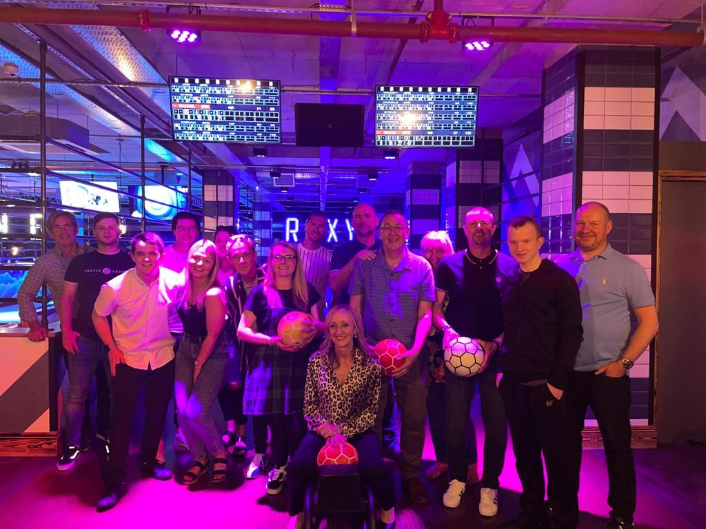 Solupak1's tweet photo. Team night out on Saturday bowling 🎳 and curling 🥌 in town.

Great night with some of the team celebrating all we have achieved and everyone’s efforts so far this year.

#team #solupak #workculture https://t.co/I8W7XAxGJY
