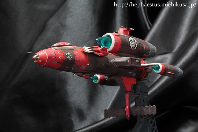 製作代行依頼品「ハセガワ1/1300弁天丸」完成しました!
ご依頼ありがとうございました!
久しぶりに録画していたモーパイ見返したりしながらの楽しい作業でした。 