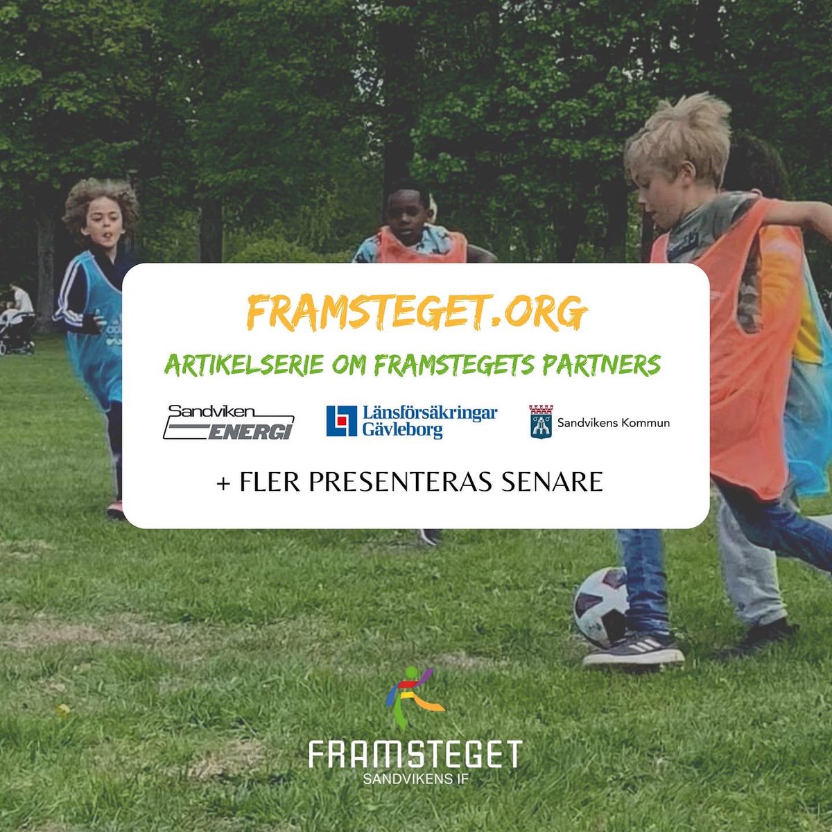 SandvikensIF's tweet photo. På Framstegets hemsida har vi påbörjat en artikelserie om de fantastiska partners som gör våra sociala insatser möjliga.

Tre artiklar är redan ute och fler kommer senare. Gå gärna in på Framstegets hemsida och läs.

https://t.co/CJfOJQ9Yke https://t.co/HZmZNE9npe