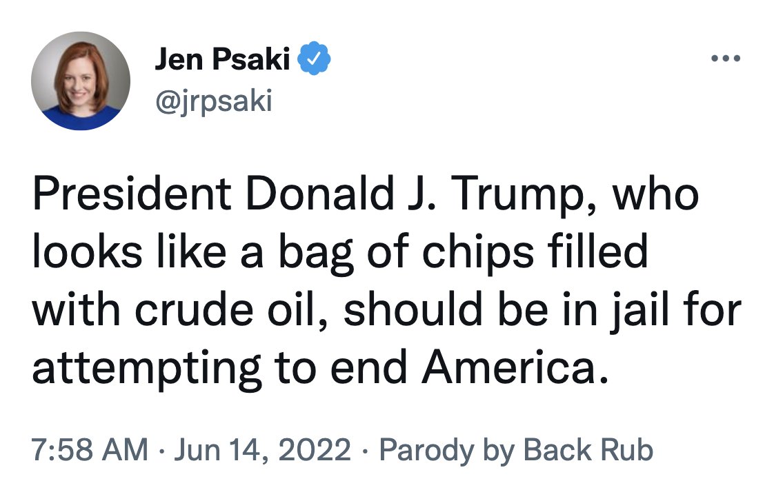 Jen Psaki is unleashed! Smokes Donald J. Trump!