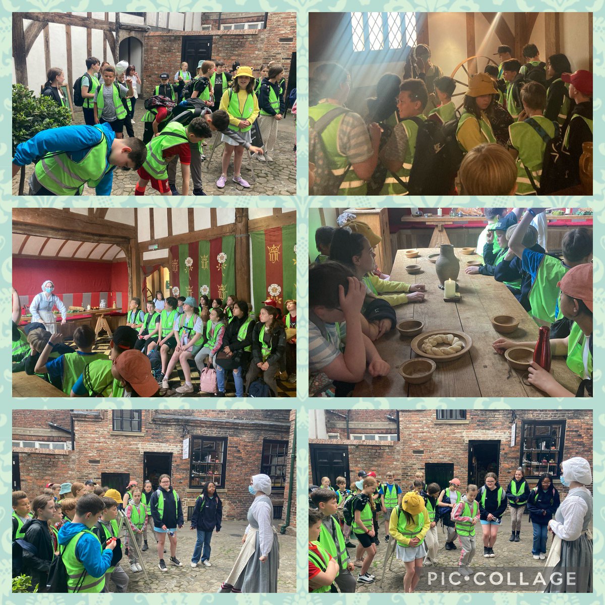Year6LuntsHeath's tweet photo. Trying our best to be posh at @BarleyHallYork π€΅ββοΈπ #yorkweek @LuntsHeathSch https://t.co/sLegJlpoVp