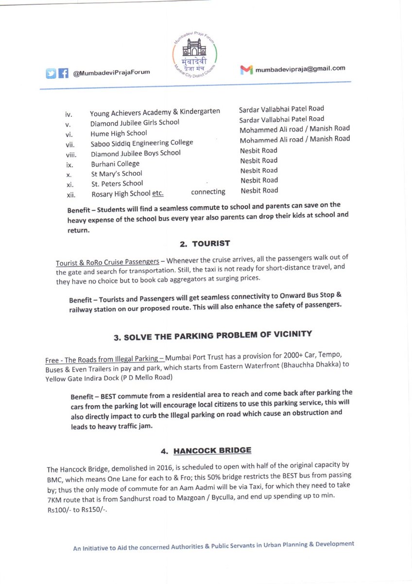 MumbadeviPraja's tweet photo. Thanks to #BEST GM for forwarding our proposal to the planning team in Wadala to examine of launching a New @myBESTBus TO & FRO on the following route
#BhauchaDhakka via #BhendiBazaar via #BurhaniCollege to #DockyardRd,pls refer letter for more details.
@TacticalMumbai @MumbaiCF https://t.co/KY1FJtjrQE
