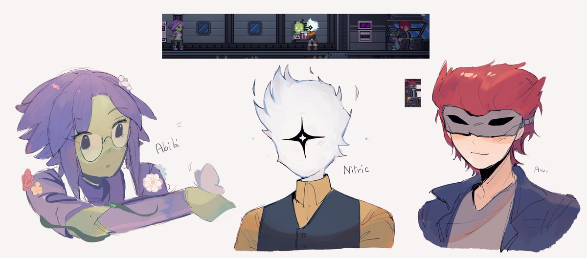 Also my friends and my oc!  If you wanna see 🤨 