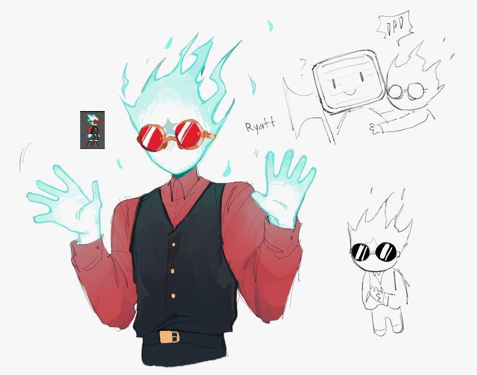 Also my friends and my oc!  If you wanna see 🤨 