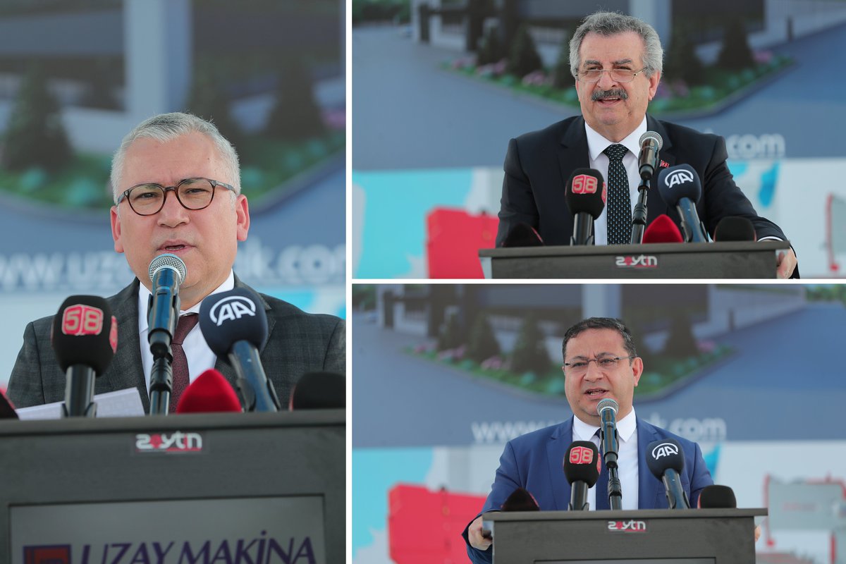 sivasbeltr's tweet photo. 2⃣ Düzenlenen temel atma törenine; Sanayi ve Teknoloji Bakan Yardımcısı Hasan Büyükdede, Başkanımız Hilmi Bilgin, Valimiz Yılmaz Şimşek, STSO Başkanı Mustafa Eken, Uzay Makine Yönetim Kurulu Başkanı Memduh Uz, il protokolü ve çok sayıda davetli katıldı. https://t.co/nhaR90XFCp