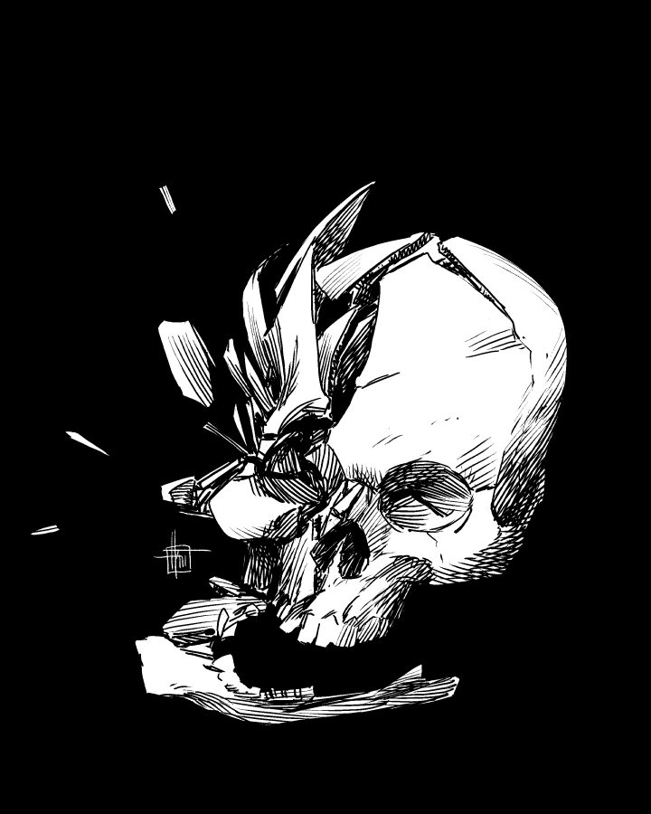 Crunch!

#ArtistOnTwitter #art #sketch #grimdark #fantasy #comicart #greeme_art