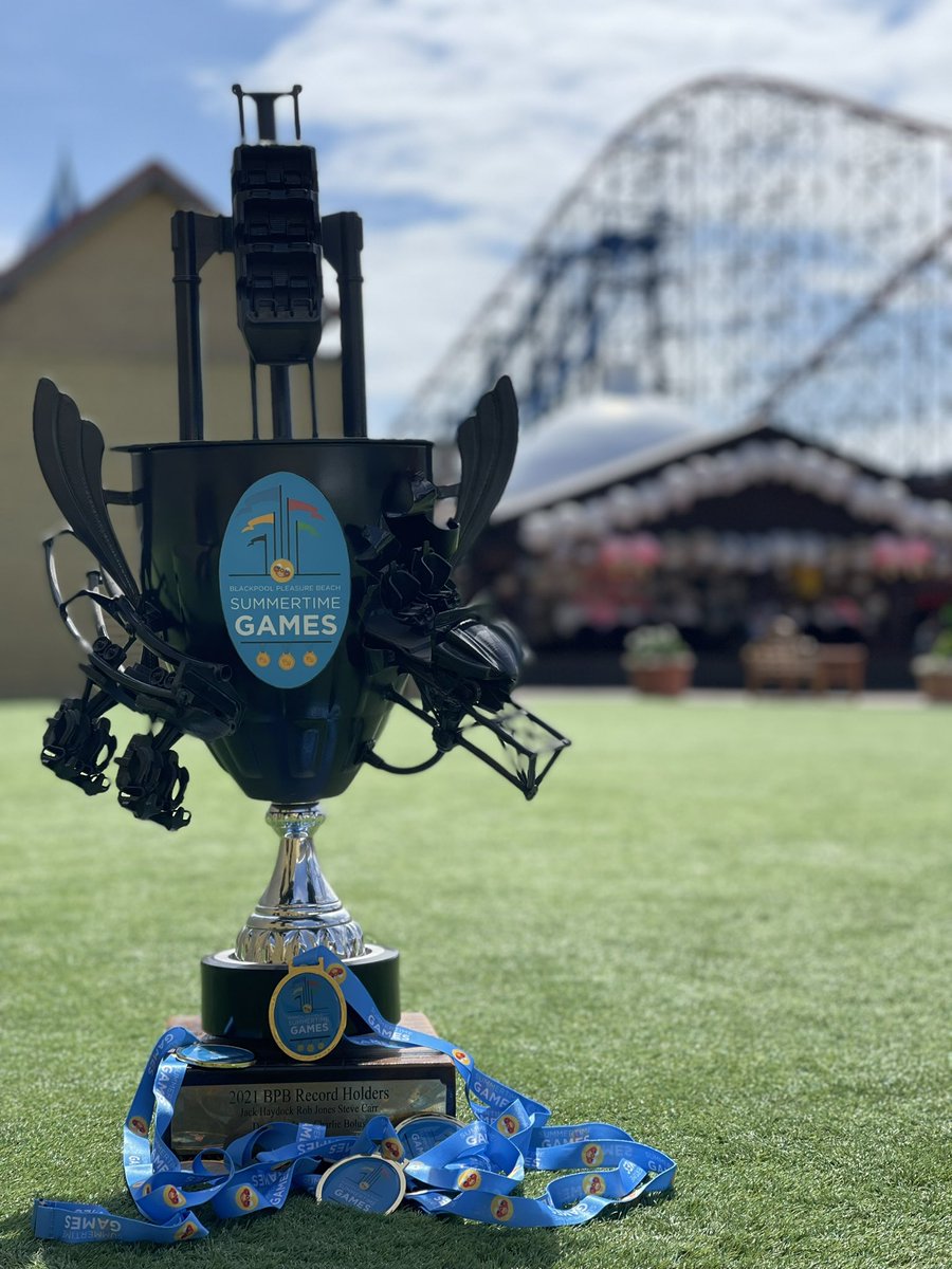 EntsTeamBPB's tweet photo. Who wouldn’t want to be immortalised @Pleasure_Beach on our #SummerTimeGames cup as an #Official #BPBrecord holder and take away a #STGmedal? 

Join us from June 25th till June 28th at FY4 for some record breaking #FUN https://t.co/XW8JejR9lS