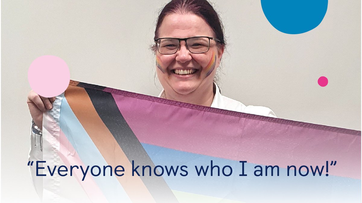 TSB's tweet photo. βToday, I am proud to be celebrating Pride Month - itβs a celebration of just how far we have come, but I am conscious of the fact that we still have a long way to go.β
Lesley, Branch Manager, TSB.
#WorkIsForEveryone #PrideMonth https://t.co/Fs1SWx343N