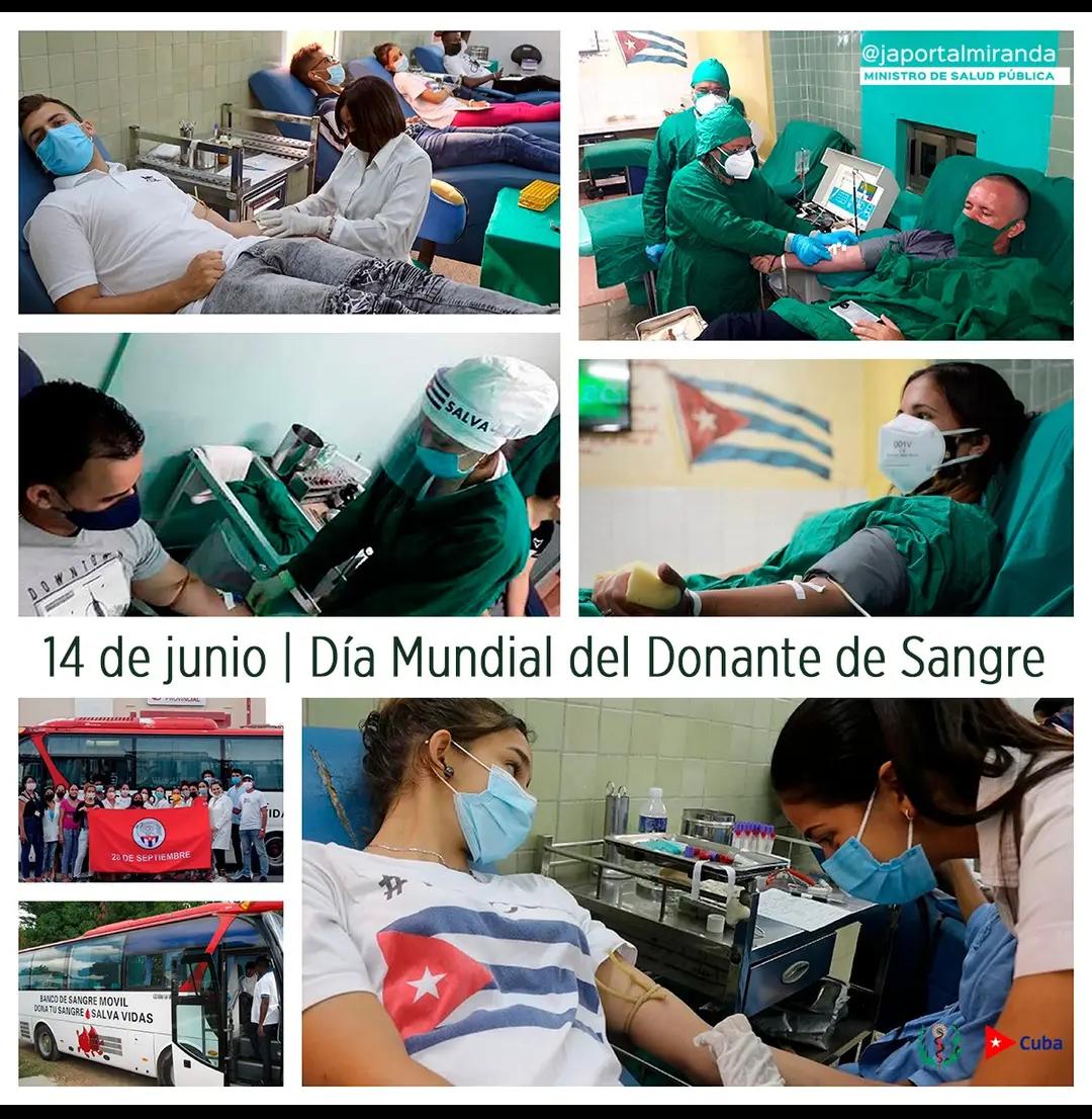 "Súmate al esfuerzo de salvar vidas,donar sangre es un acto de solidaridad."#CubaPorLaSalud #CubaViveEnSuHistoria @Cubacooperven <a href="/Cubacooperabol2/">Brigada Médica 🇨🇺 Bolívar🇻🇪</a> <a href="/AdanVillavicen5/">Adan Villavicencio Guzmán</a> <a href="/MilenaRicardoP1/">Milena Ricardo Pupo</a> <a href="/DonaisDebrosse/">Donais Debrosse</a> <a href="/mailencp2022/">@mailencastilloprego</a> <a href="/delvisverde96/">Delvisverde96</a> <a href="/Pedro30041977/">Pedro Castellano</a> <a href="/BlancoBayon/">Alexander Blanco Bayón</a> <a href="/YulieskaAvila/">Yulieska Dieguez Avila</a>