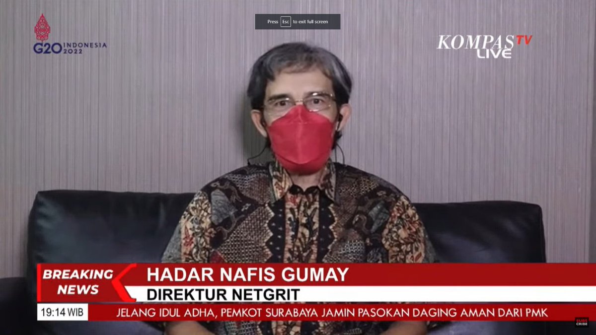 netgrit's tweet photo. JAKARTA, https://t.co/XYeQ099nFI – Komisi Pemilihan Umum (KPU) menjadwalkan peluncuran tahapan Pemilihan Umum (Pemilu) 2024 pada malam ini, Selasa (14/6/2022).
Silakan klik link berikut:
https://t.co/ODJFzXU8z4
@HadarNG
.
.
.
#Netgrit
#NetgritPeduli https://t.co/AHEdCP3AIZ