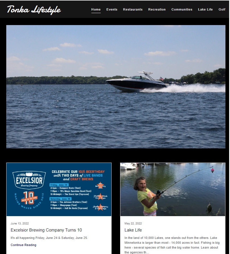 New project - a guide to the Lake Minnetonka, Minnesota area. Never been? Gotta go! tonkalifestyle.com
#tonkalifestyle #lakes #lakeminnetonka #minnesota bit.ly/tonkalifestyle