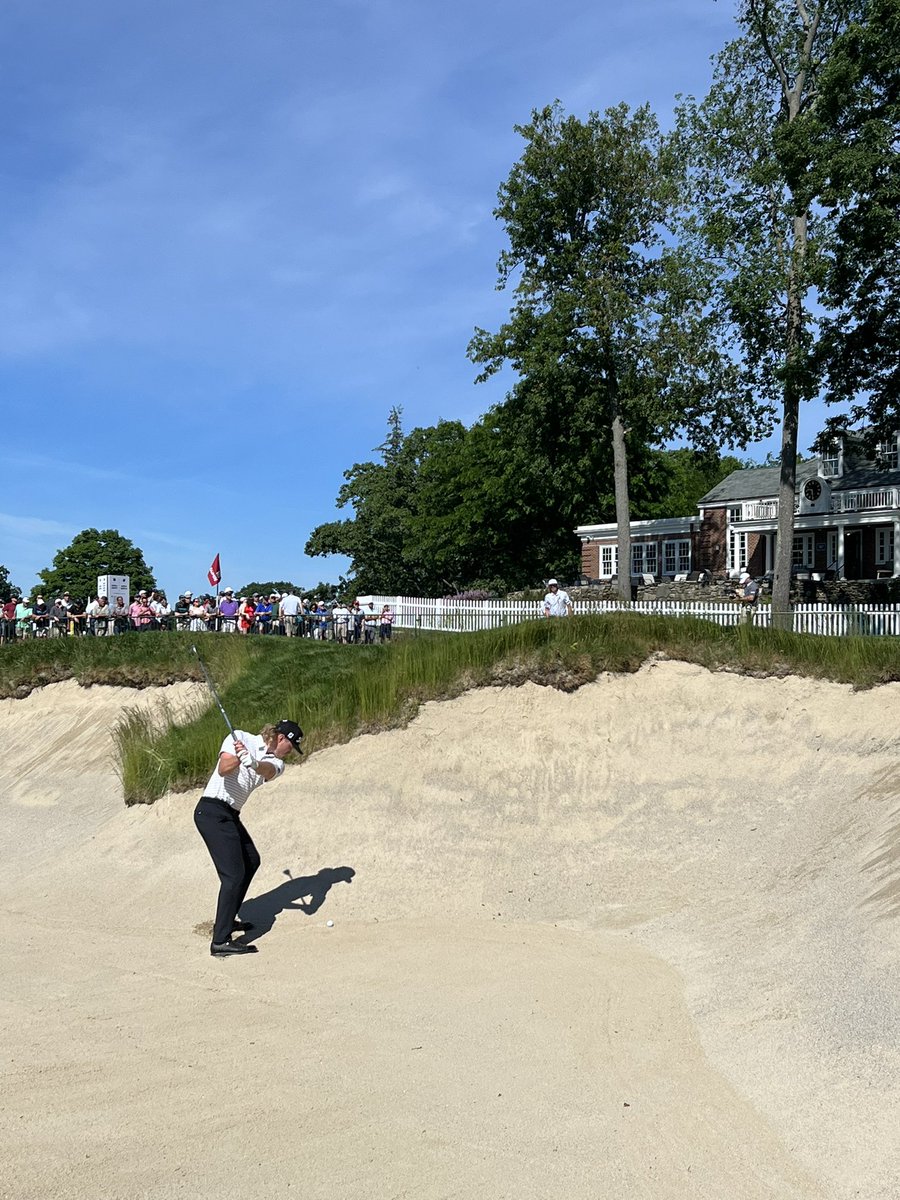 BenEverill's tweet photo. Couple of Aussie legends in Cameron Smith &amp; @marcleish &amp; youngster Jed Morgan getting his first taste of @usopengolf at Brookline. #cmonaussie https://t.co/L6hQJ99gvZ