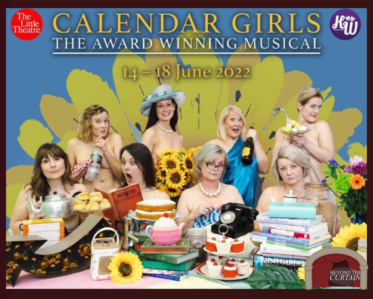 beyondcurtain12's tweet photo. Sending all the love to all involved in @KWProductions1 Calender Girls which opens at @thelittleleics tonight and runs through until Saturday. 

🎟 https://t.co/YHBO60eaH1 https://t.co/23ztyfWzFY