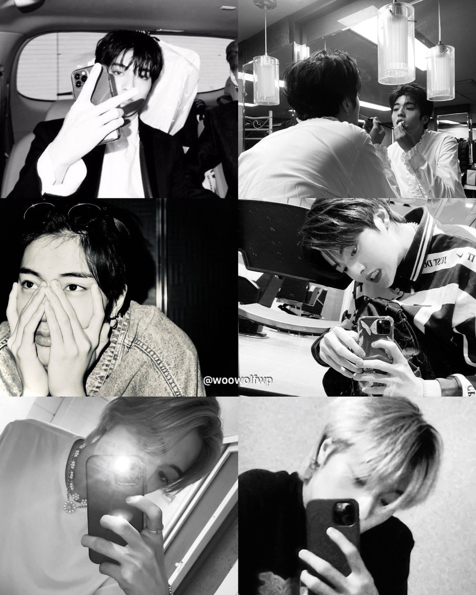 haruto in b&amp;w hits different <3