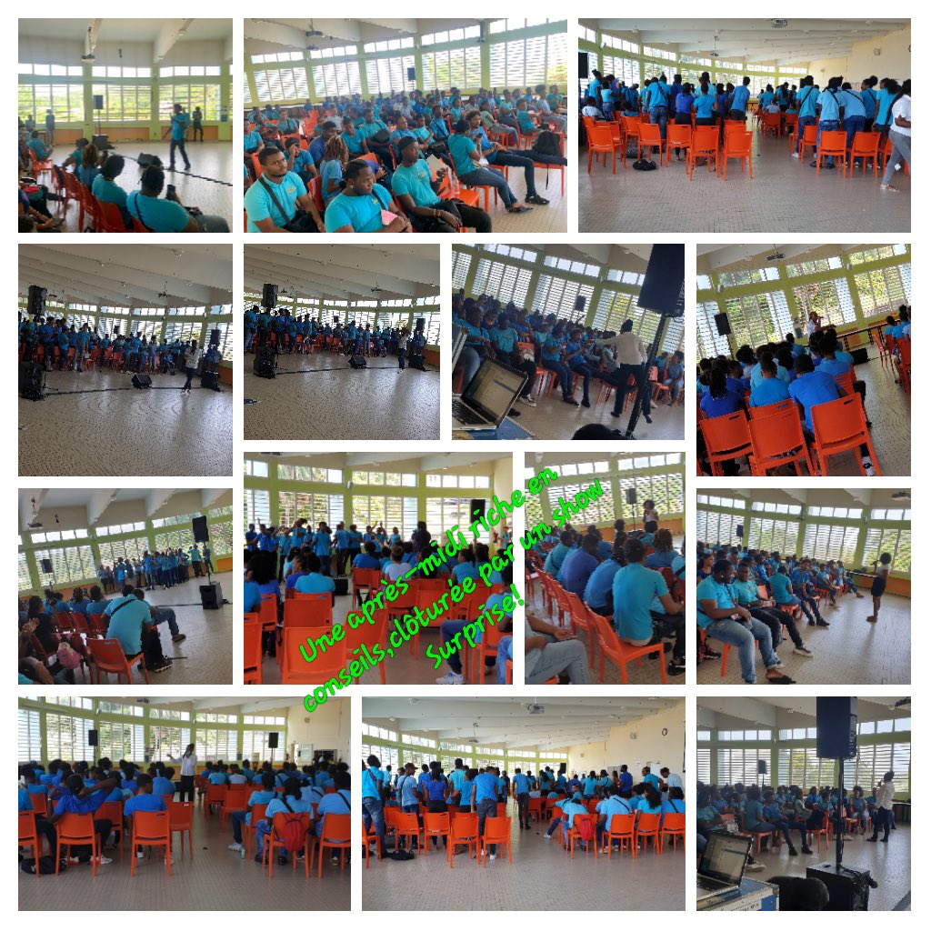 #lpojpernock Une journée de remobilisation pour mieux appréhender les épreuves du bac 💪🏽 a été organisée pour tous les élèves en classe de terminale Lgt et Pro #missionlocale #MLDSMartinique #madin’jeunesambition #M7entertainment