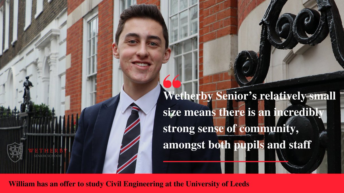 Wetherby Senior School tweet media