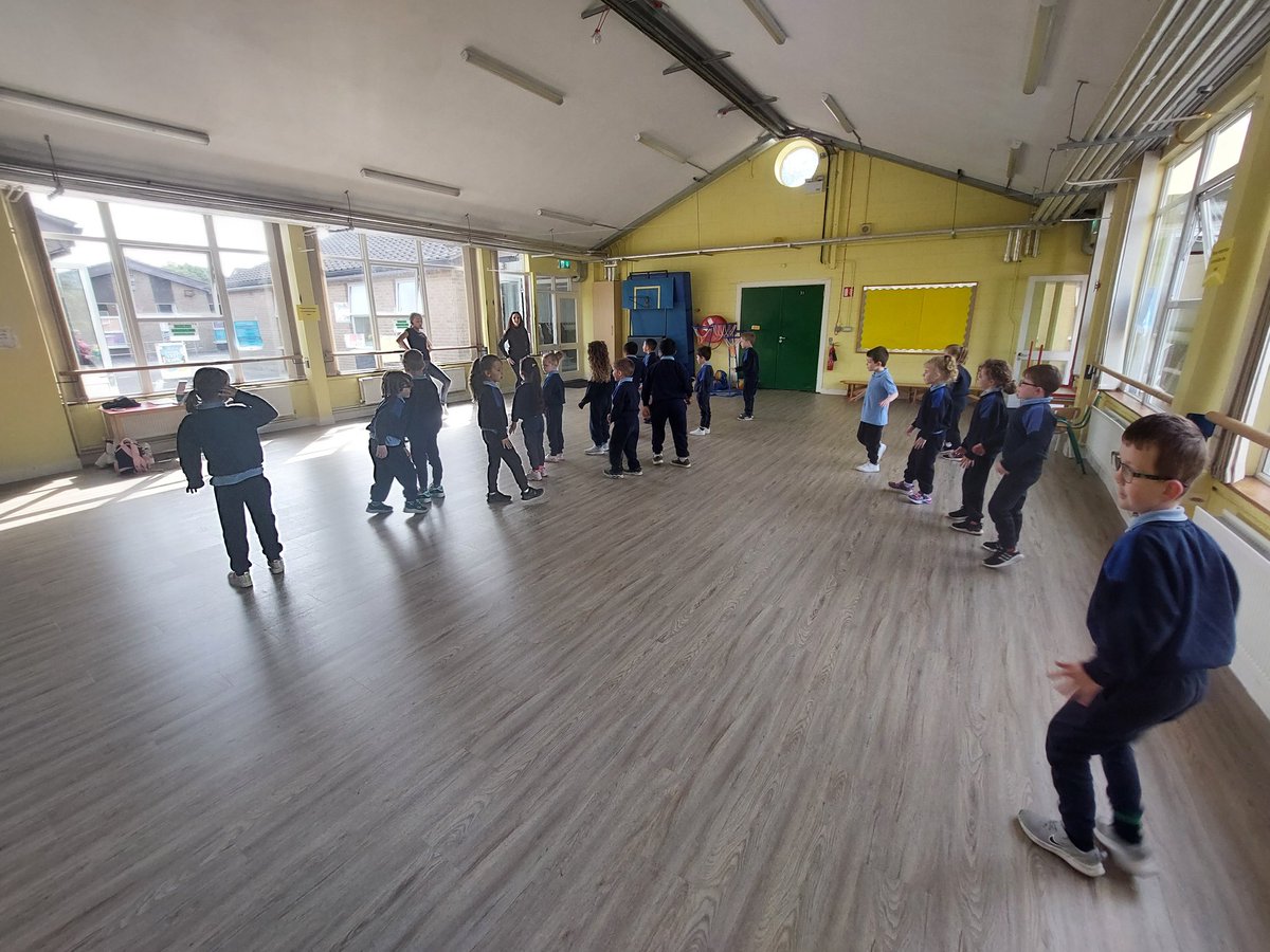 breslin_ms's tweet photo. We learned another dance today! Keeping fit the fun way 💃 🕺Thank you to our two wonderful teachers https://t.co/8LGE2WIPhW