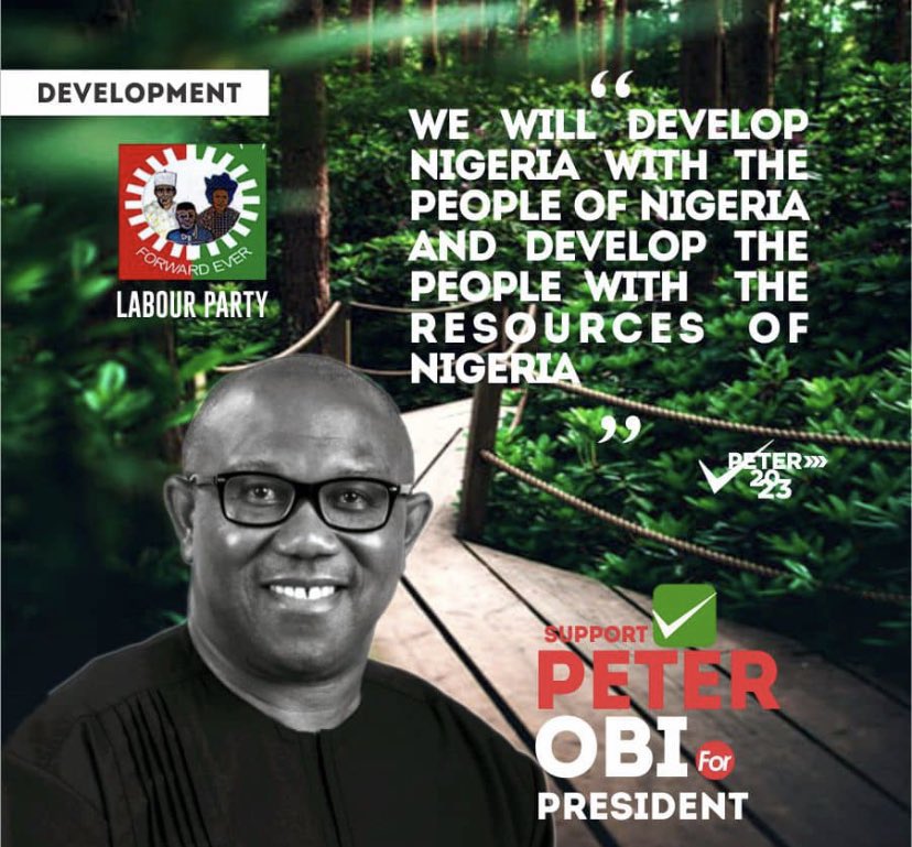 <a href="/PeterObi/">Peter Obi</a> Retweet aggressively and like , so the world can see this