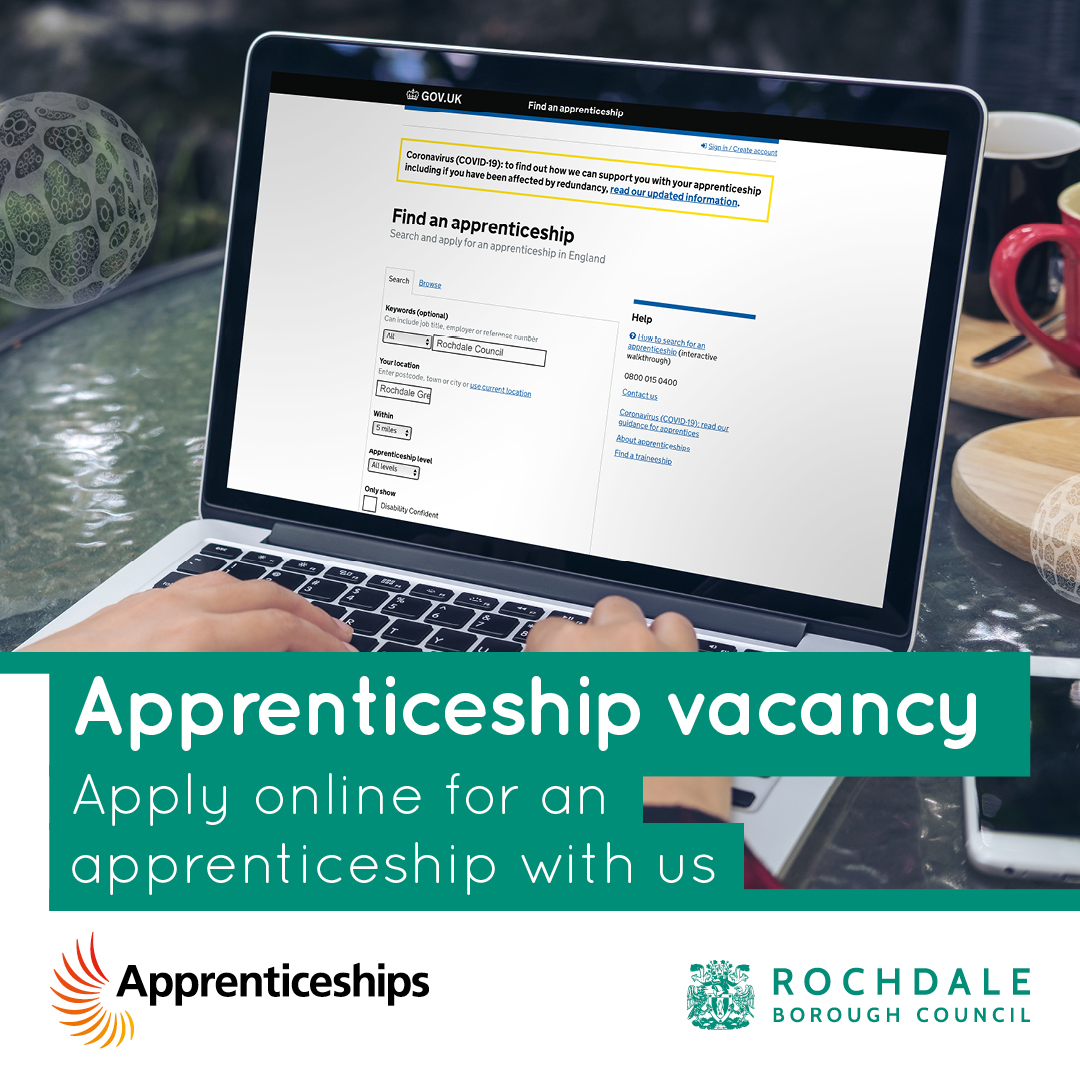 We have a 𝗠𝗔𝗦𝗦𝗜𝗩𝗘 30 #apprenticeship vacancies 
👩‍🏫Teaching assistant
🗃️Business admin
🏞️Landscaping
🌳Horticulture
💷Finance
🏃‍♂️ Run don't walk - applications need to be in before midnight this Thurs(16 June)
#WorkInRochdale
#JoinTeamRochdale
👉 greater.jobs/search-and-app…