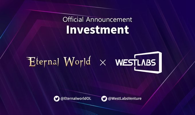 New airdrop: Eternal World (Bot)
Reward: 1 Mystery Box (~$10)
News: WestLabs
Distribution date: July 25th

🔗Airdrop Link: t.me/EternalWorldAi…